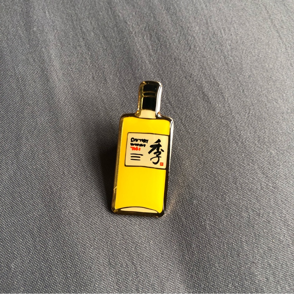 Suntory Japanese Whisky TOKI Enamel Pin